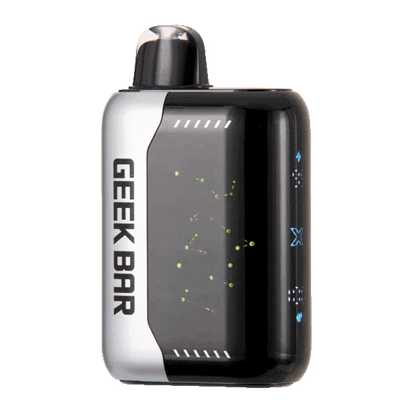 blue rancher fogger device with flavor description and puff count display
