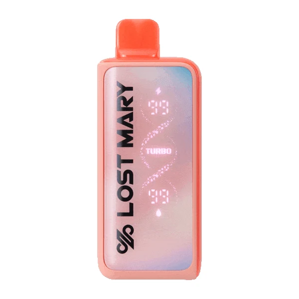 Strawmelon Peach Lost Mary MT35K Turbo strawberry peach mint turbo device