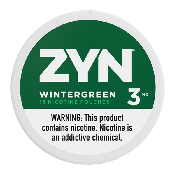 Wintergreen ZYN pouches alternative to Zyn Spiced Cider