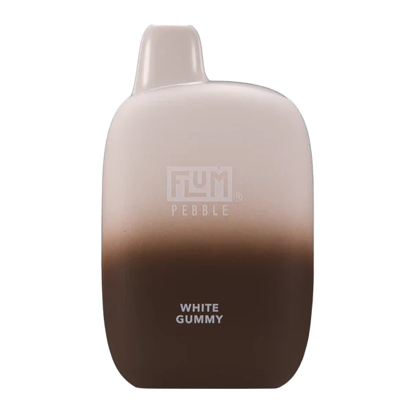 flum pebble rechargeable White Gummy