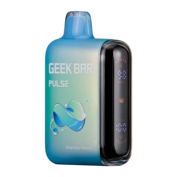 geek bar sour watermelon drop features closeup